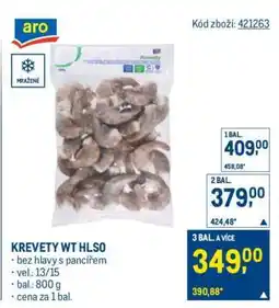 Makro KREVETY WT HLSO nabídka