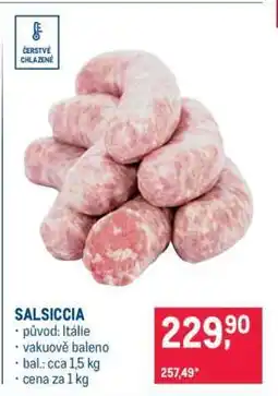 Makro Salsiccia nabídka