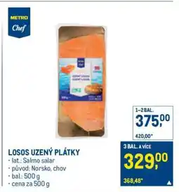 Makro Losos uzený plátky nabídka
