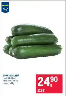 Makro Cuketa zelená nabídka