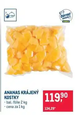 Makro ANANAS KRÁJENÝ KOSTKY nabídka