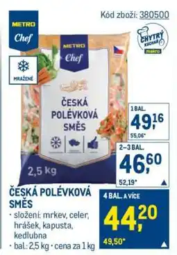 Makro Česká polévková směs nabídka