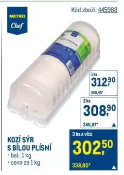 Makro KOZÍ SÝR S BÍLOU PLÍSNÍ nabídka