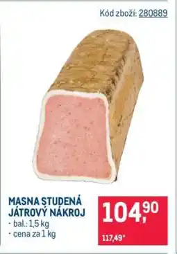 Makro MASNA STUDENÁ JÁTROVÝ NÁKROJ nabídka