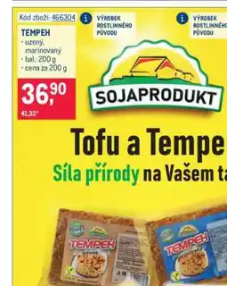 Makro Tempeh nabídka