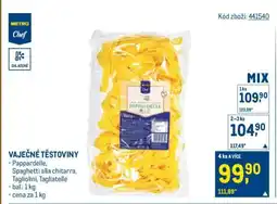 Makro VAJEČNÉ TĚSTOVINY nabídka