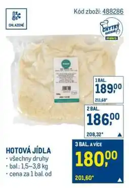 Makro Hotová jídla nabídka