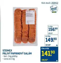 Makro STEINEX PÁLIVÝ PAPRIKOVÝ SALÁM nabídka
