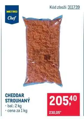 Makro Cheddar strouhaný nabídka