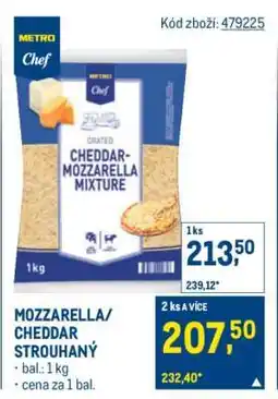 Makro MOZZARELLA/CHEDDAR STROUHANÝ nabídka