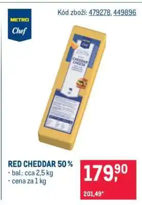 Makro Red Cheddar 50 % nabídka