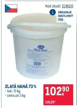 Makro Zlatá Haná 73% nabídka