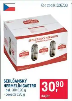 Makro SEDLČANSKÝ HERMELÍN GASTRO nabídka