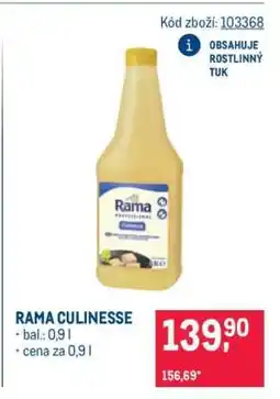 Makro RAMA CULINESSE nabídka