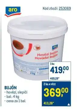 Makro Bujón nabídka