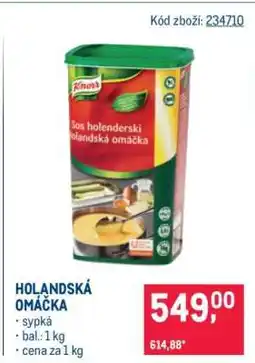 Makro HOLANDSKÁ OMÁČKA nabídka