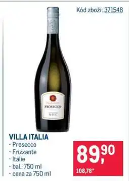 Makro Villa Italia nabídka
