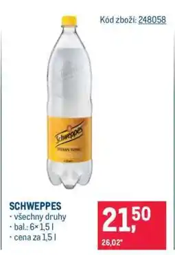 Makro Schweppes nabídka