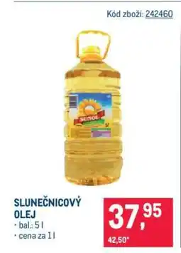 Makro Slunečnicový olej nabídka