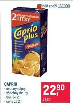 Makro Caprio nabídka