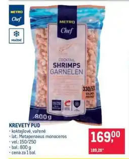 Makro Krevety PUD nabídka