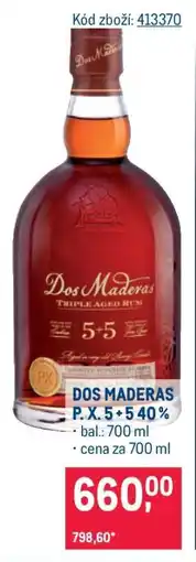 Makro Dos Maderas P. X. 5 + 5 40 % nabídka