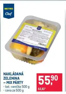 Makro NAKLÁDANÁ ZELENINA – MIX PÁRTY nabídka