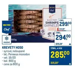Makro Krevety HOSO nabídka