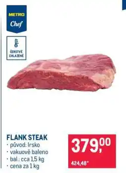Makro Flank steak nabídka