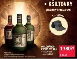 Makro DIPLOMÁTICO PROMO SET 40 % nabídka
