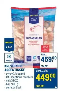 Makro KREVETY PD ARGENTINSKÉ nabídka