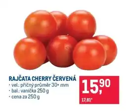 Makro Rajčata cherry červená nabídka