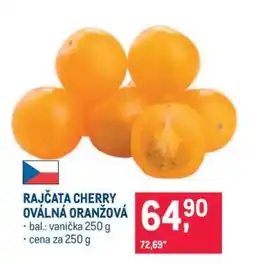 Makro RAJČATA CHERRY OVÁLNÁ ORANŽOVÁ nabídka