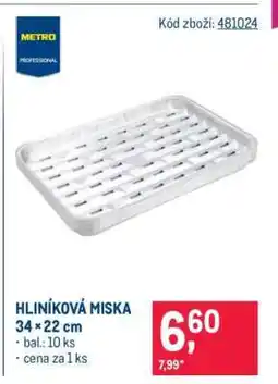 Makro HLINÍKOVÁ MISKA nabídka