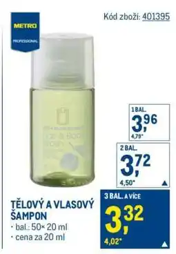 Makro TĚLOVÝ A VLASOVÝ ŠAMPON nabídka