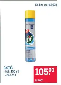 Makro čistič nabídka