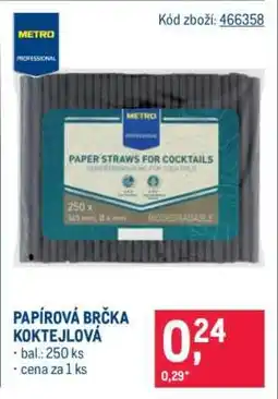 Makro PAPÍROVÁ BRČKA KOKTEJLOVÁ nabídka