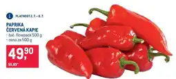 Makro PAPRIKA ČERVENÁ KAPIE nabídka
