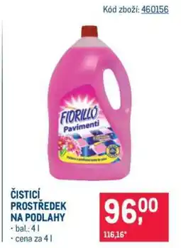 Makro Čisticí prostředek na podlahy nabídka