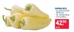 Makro PAPRIKA BÍLÁ nabídka