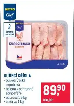 Makro Kuřecí křídla nabídka