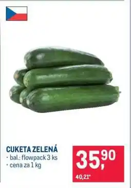 Makro Cuketa zelená nabídka