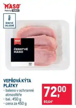 Makro Vepřová kýta plátky nabídka
