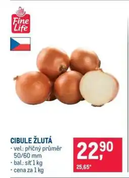 Makro Cibule žlutá nabídka