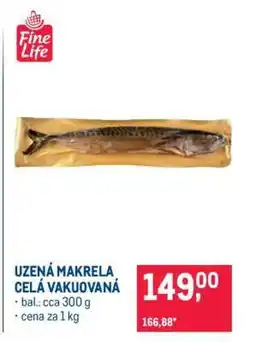 Makro UZENÁ MAKRELA CELÁ VAKUOVANÁ nabídka