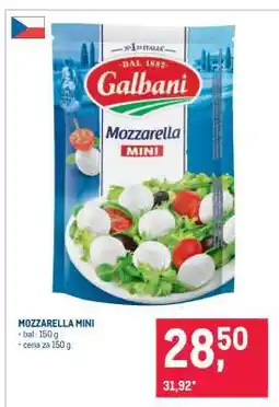 Makro Mozzarella mini nabídka