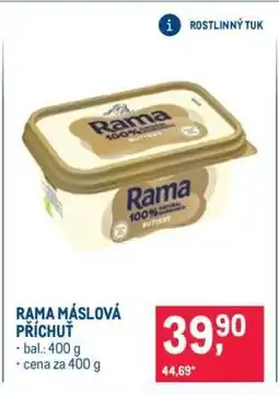 Makro Rama máslová příchuť nabídka