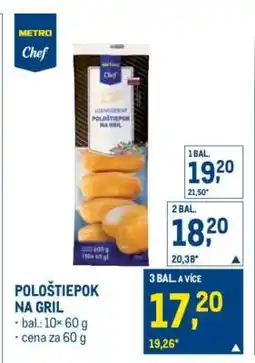 Makro Pološtiepok na gril nabídka
