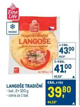 Makro Langoše tradiční nabídka