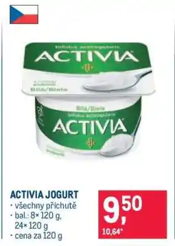 Makro Activia jogurt nabídka